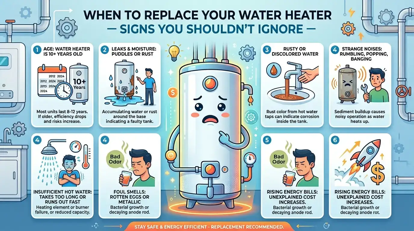 Кога да Сменяте Бойлера – Признаците, Които не Трябва да Игнорирате